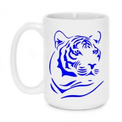 Кружка 420ml Морда тигра