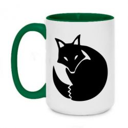 Кружки двухцветные 420ml