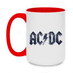 Кружка двухцветная 420ml AC/DC Logo