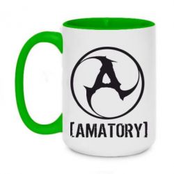 Кружки двоколірні 420ml