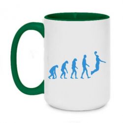 Кружки двухцветные 420ml