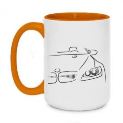 Кружки двухцветные 420ml