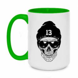 Кружки двухцветные 420ml