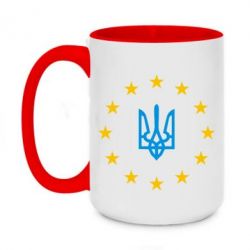 Кружки двоколірні 420ml