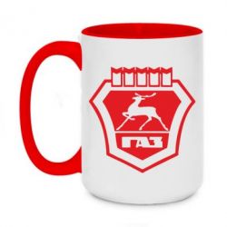 Кружки двоколірні 420ml