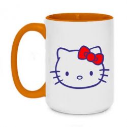 Кружки двухцветные 420ml