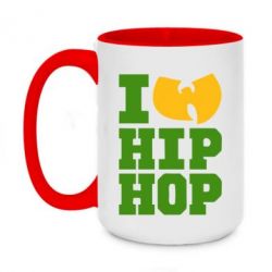 Кружка двухцветная 420ml I love Hip-hop Wu-Tang - FATLINE Кружка двухцветная 420ml I love Hip-hop Wu-Tang