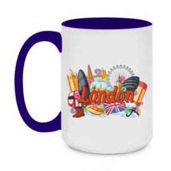 Кружки двухцветные 420ml