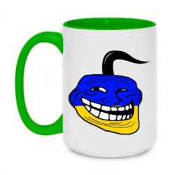 Кружки двоколірні 420ml