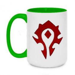 Кружки двоколірні 420ml