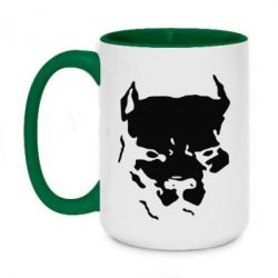 Кружки двухцветные 420ml