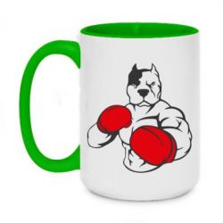 Кружки двухцветные 420ml