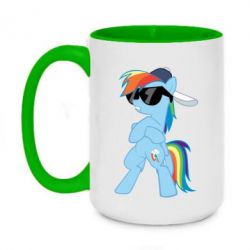 Кружки двухцветные 420ml