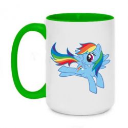 Кружки двухцветные 420ml