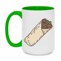 Кружки двухцветные 420ml