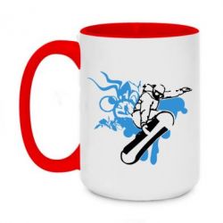 Кружки двоколірні 420ml