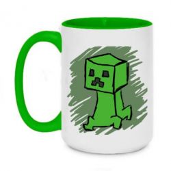 Кружки двухцветные 420ml
