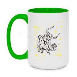 Кружки двухцветные 420ml