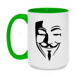 Кружки двухцветные 420ml