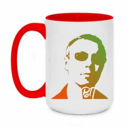 Кружки двухцветные 420ml