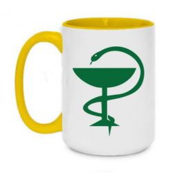 Кружки двоколірні 420ml