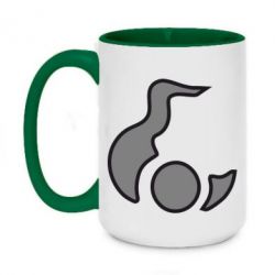 Кружки двоколірні 420ml