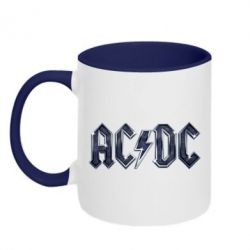 Кружка двухцветная 320ml AC/DC Logo