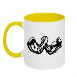 Кружки двоколірні 320ml - FATLINE