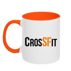 Кружка двухцветная 320ml CrossFit SF