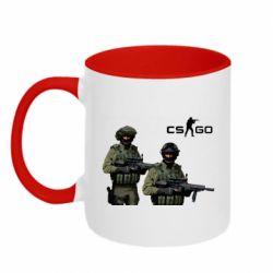 Кружки двухцветные 320ml - FATLINE