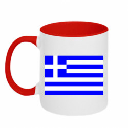 Кружка двоколірна 320ml Греція - FATLINE Кружка двоколірна 320ml Греція