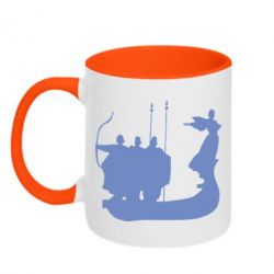 Кружки двухцветные 320ml - FATLINE