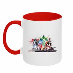 Кружки двухцветные 320ml - FATLINE