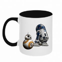 Кружка двоколірна 320ml R2D2 & BB-8 - FATLINE Кружка двоколірна 320ml R2D2 & BB-8