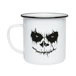Кружка эмалированная Страшная морда для светлого - FATLINE Кружка эмалированная Страшная морда для светлого