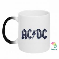 Кружка-хамелеон AC/DC Logo