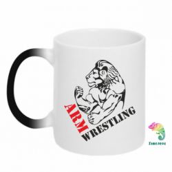 Кружка-хамелеон Arm Wrestling - FATLINE Кружка-хамелеон Arm Wrestling