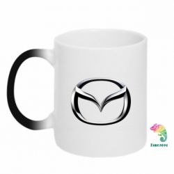 Кружка-хамелеон Mazda 3D Logo - FATLINE Кружка-хамелеон Mazda 3D Logo