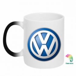 Кружка-хамелеон Volkswagen Small Logo - FATLINE Кружка-хамелеон Volkswagen Small Logo
