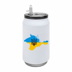 Термобанка 350ml Крым это Украина - FATLINE Термобанка 350ml Крым это Украина