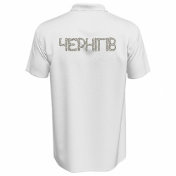 Футболка поло мужская Квітучий Чернігів - FATLINE Футболка поло мужская Квітучий Чернігів