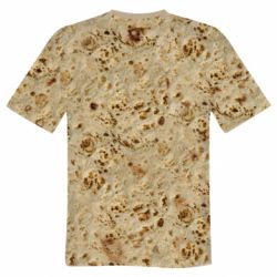 Чоловіча 3D футболка Лаваш - FATLINE Чоловіча 3D футболка Лаваш