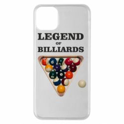 Чехол из раздела Бильярд Legend of Billiards для Apple iPhone 11 Pro Max - FATLINE Чехол из раздела Бильярд Legend of Billiards для Apple iPhone 11 Pro Max