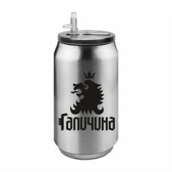 Термобанка 350ml Лев и Галичина - FATLINE Термобанка 350ml Лев и Галичина