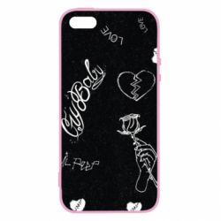 Чехол из раздела Hip Hop Lil Peep and rose для Apple iPhone 5