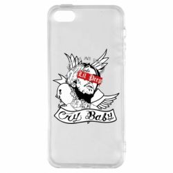 Чехол из раздела Hip Hop Lil Peep: cry baby для Apple iPhone 5