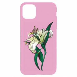 Чехол из раздела Цветы Lily flower для Apple iPhone 11 - FATLINE Чехол из раздела Цветы Lily flower для Apple iPhone 11