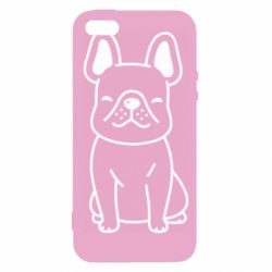 Чехол из раздела Бульдог Little bulldog для Apple iPhone 5 - FATLINE Чехол из раздела Бульдог Little bulldog для Apple iPhone 5