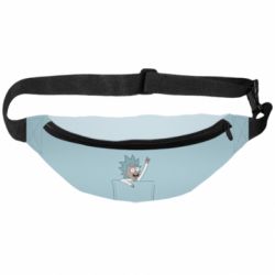 3D сумка-бананка Little rick in your pocket - FATLINE 3D сумка-бананка Little rick in your pocket