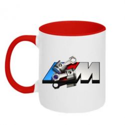 Кружка двухцветная 320ml Logo BMW 3 - FATLINE Кружка двухцветная 320ml Logo BMW 3